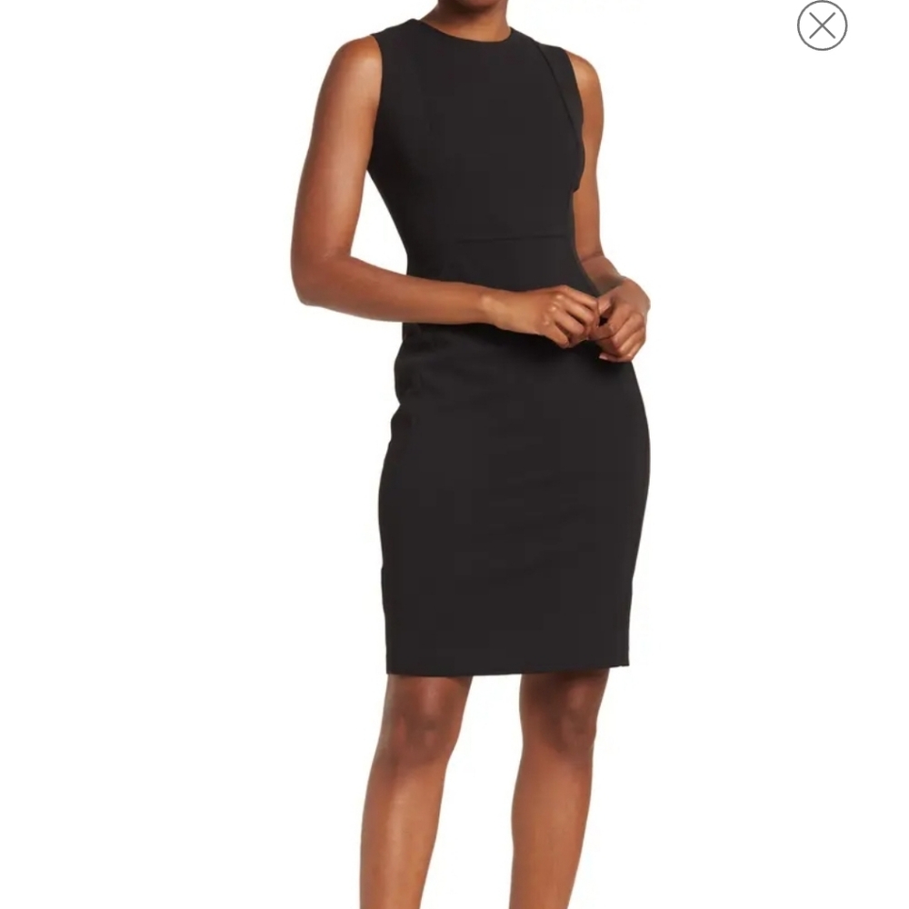 Calvin Klein Black Sheath Dress